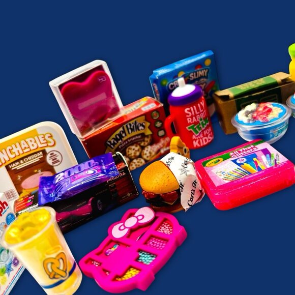 Lot of 18 Miniature Food & Everyday Items. Mix of ZURU and other brands. - Picture 6 of 8